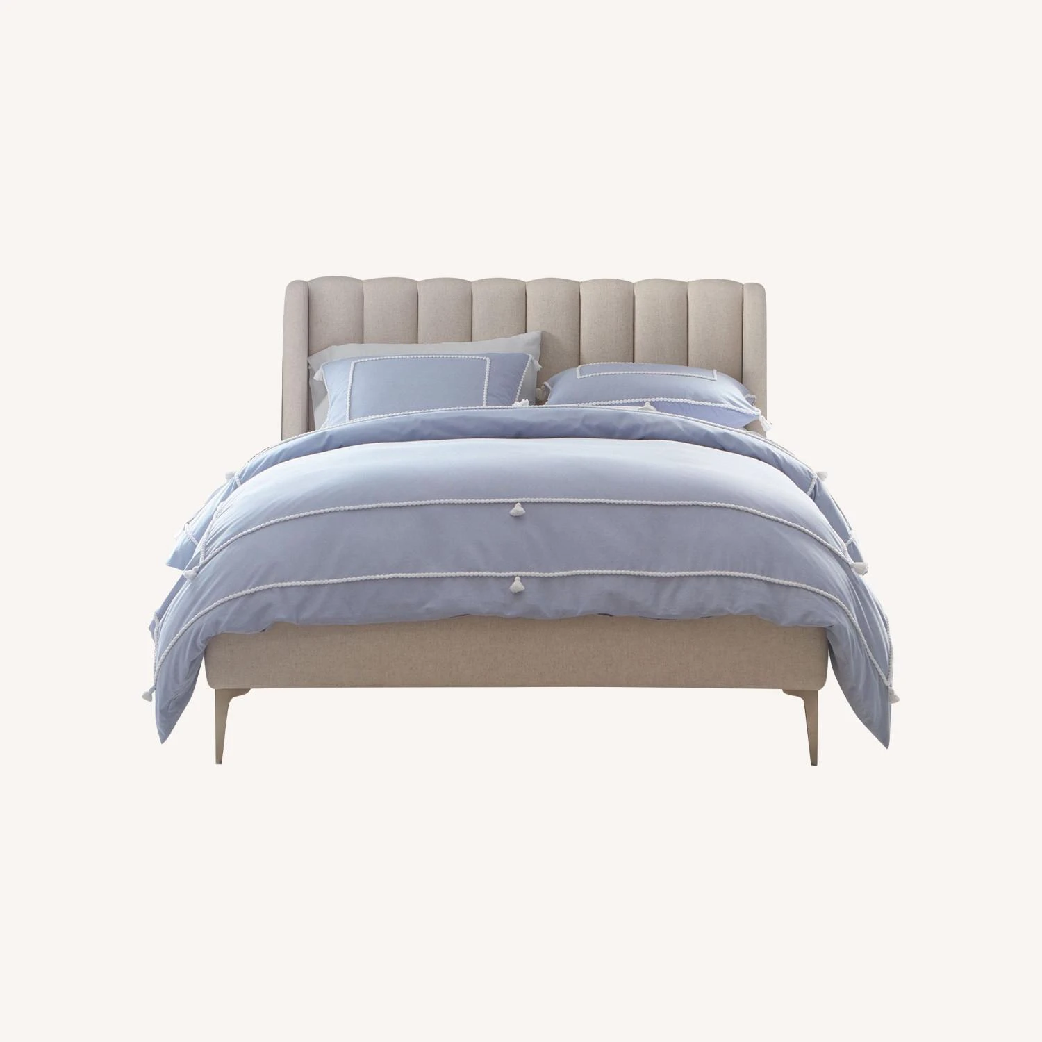 Pottery Barn Avalon Channel Stitch Upholstered Bed Pottery Barn Avalon Channel Stitch Upholstered Bed -Pottery Barn 1500 1500 frame 0 1011