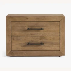 Pottery Barn Oakleigh Reclaimed Wood 2-Drawer Nightstand -Pottery Barn 1500 1500 frame 0 1061