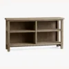 Pottery Barn Farmhouse Console Bookcase