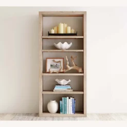 Pottery Barn Folsom Open Bookcase -Pottery Barn 1500 1500 frame 0 1199