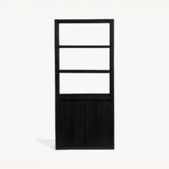 Pottery Barn Folsom Open Bookcase With Doors