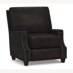 Pottery Barn James Square Arm Leather Recliner 3 Pottery Barn James Square Arm Leather Recliner -Pottery Barn 1500 1500 frame 0 1327