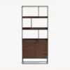 Pottery Barn Bradley Open Bookcase With Doors