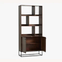 Pottery Barn Bradley Open Bookcase With Doors 5 Pottery Barn Bradley Open Bookcase With Doors -Pottery Barn 1500 1500 frame 0 1349