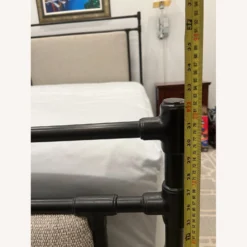 Queen Bed Frame (Metal And Upholstered) -Pottery Barn 1500 1500 frame 0 1362