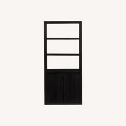 Pottery Barn Folsom Open Bookcase With Doors -Pottery Barn 1500 1500 frame 0 14