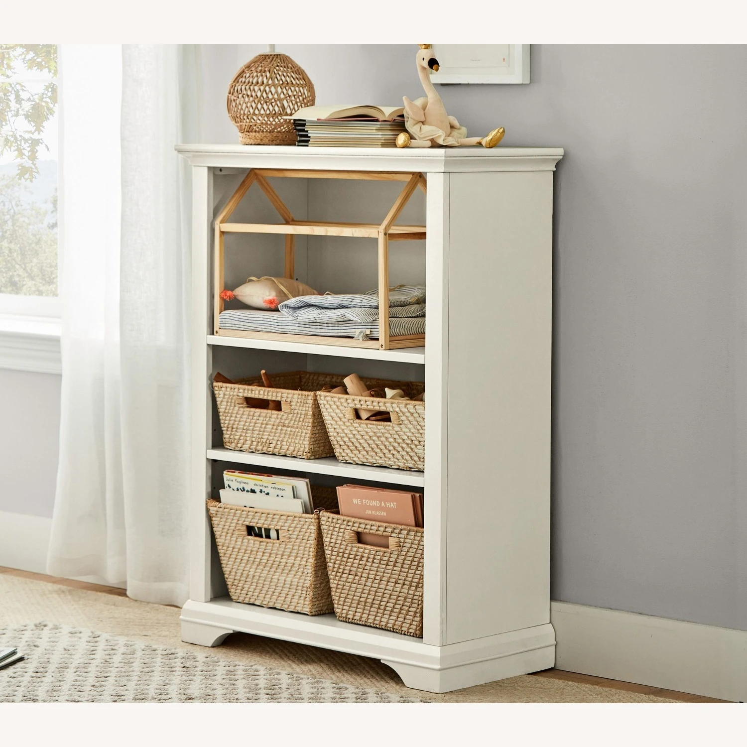 Pottery Barn Larkin 3-Shelf Bookcase Pottery Barn Larkin 3-Shelf Bookcase -Pottery Barn 1500 1500 frame 0 1443