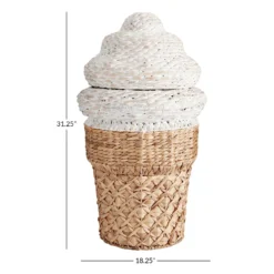 Pottery Barn Teen Ice Cream Cone Hamper -Pottery Barn 1500 1500 frame 0 1445