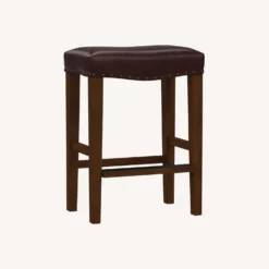 Pottery Barn Manchester Leather Backless Bar Stool 3 Pottery Barn Manchester Leather Backless Bar Stool -Pottery Barn 1500 1500 frame 0 1488
