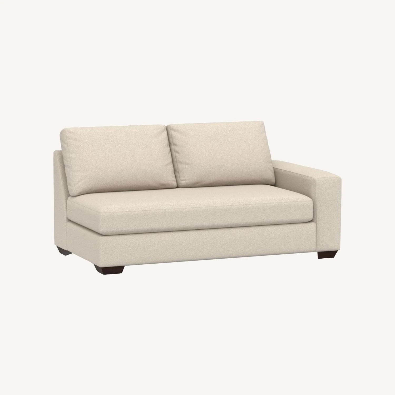 Pottery Barn Big Sur Square Arm Right-arm Loveseat Pottery Barn Big Sur Square Arm Right-arm Loveseat -Pottery Barn 1500 1500 frame 0 150