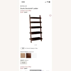 Pottery Barn Shelf Ladder -Pottery Barn 1500 1500 frame 0 1515