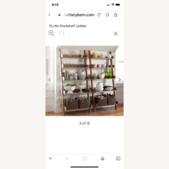 Pottery Barn Shelf Ladder -Pottery Barn 1500 1500 frame 0 1517