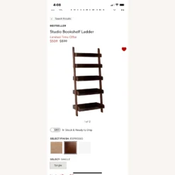 Pottery Barn Shelf Ladder -Pottery Barn 1500 1500 frame 0 1518