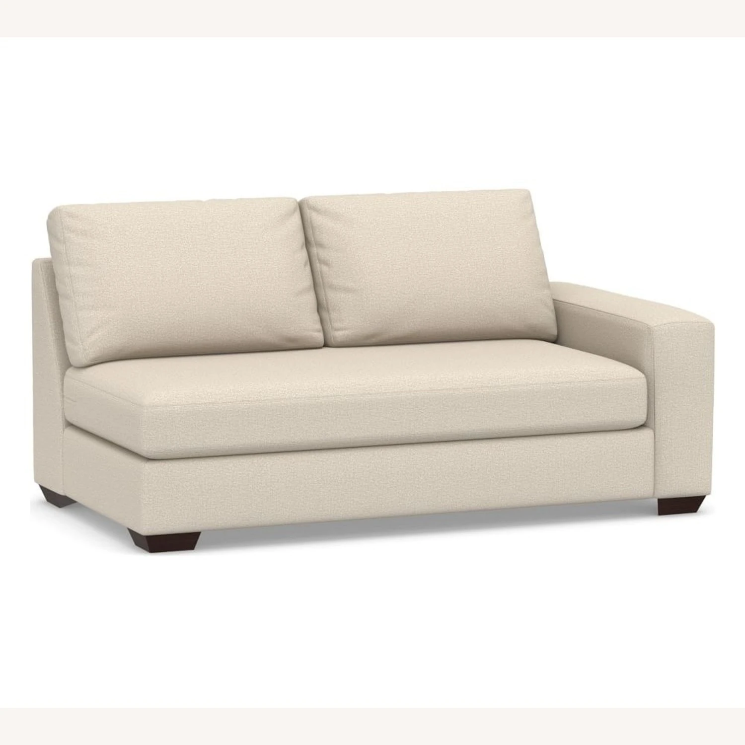 Pottery Barn Big Sur Square Arm Right-arm Loveseat Pottery Barn Big Sur Square Arm Right-arm Loveseat -Pottery Barn 1500 1500 frame 0 154