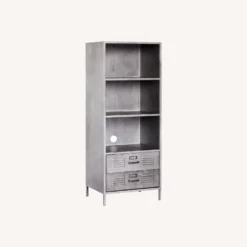 Pottery Barn Locker 24" Bookcase With Storage