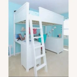 Pottery Barn Teen Beadboard Loft Bed White -Pottery Barn 1500 1500 frame 0 1560