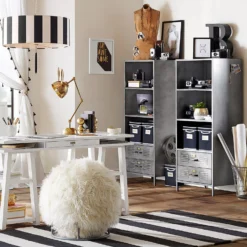 Pottery Barn Locker 24" Bookcase With Storage -Pottery Barn 1500 1500 frame 0 157