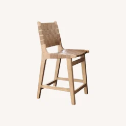 Pottery Barn Fenton Woven Leather Bar Stool 2 Pottery Barn Fenton Woven Leather Bar Stool -Pottery Barn 1500 1500 frame 0 1585
