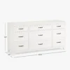 Pottery Barn Hampton 9-Drawer Wide Dresser