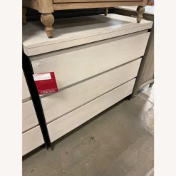 Pottery Barn Cayman Wood & Metal 3-Drawer Dresser 3 Pottery Barn Cayman Wood & Metal 3-Drawer Dresser -Pottery Barn 1500 1500 frame 0 1594