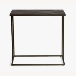 Pottery Barn Duke Rectangular Metal C-Table -Pottery Barn 1500 1500 frame 0 1609