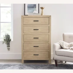 Pottery Barn Linwood 5-Drawer Tall Dresser