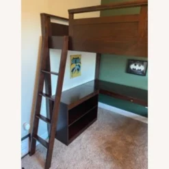 Pottery Barn Dark Expresso Sleep And Study Loft -Pottery Barn 1500 1500 frame 0 1700