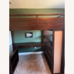 Pottery Barn Dark Expresso Sleep And Study Loft -Pottery Barn 1500 1500 frame 0 1705