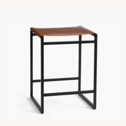 Pottery Barn Hardy Backless Leather Counter Stool 3 Pottery Barn Hardy Backless Leather Counter Stool -Pottery Barn 1500 1500 frame 0 173