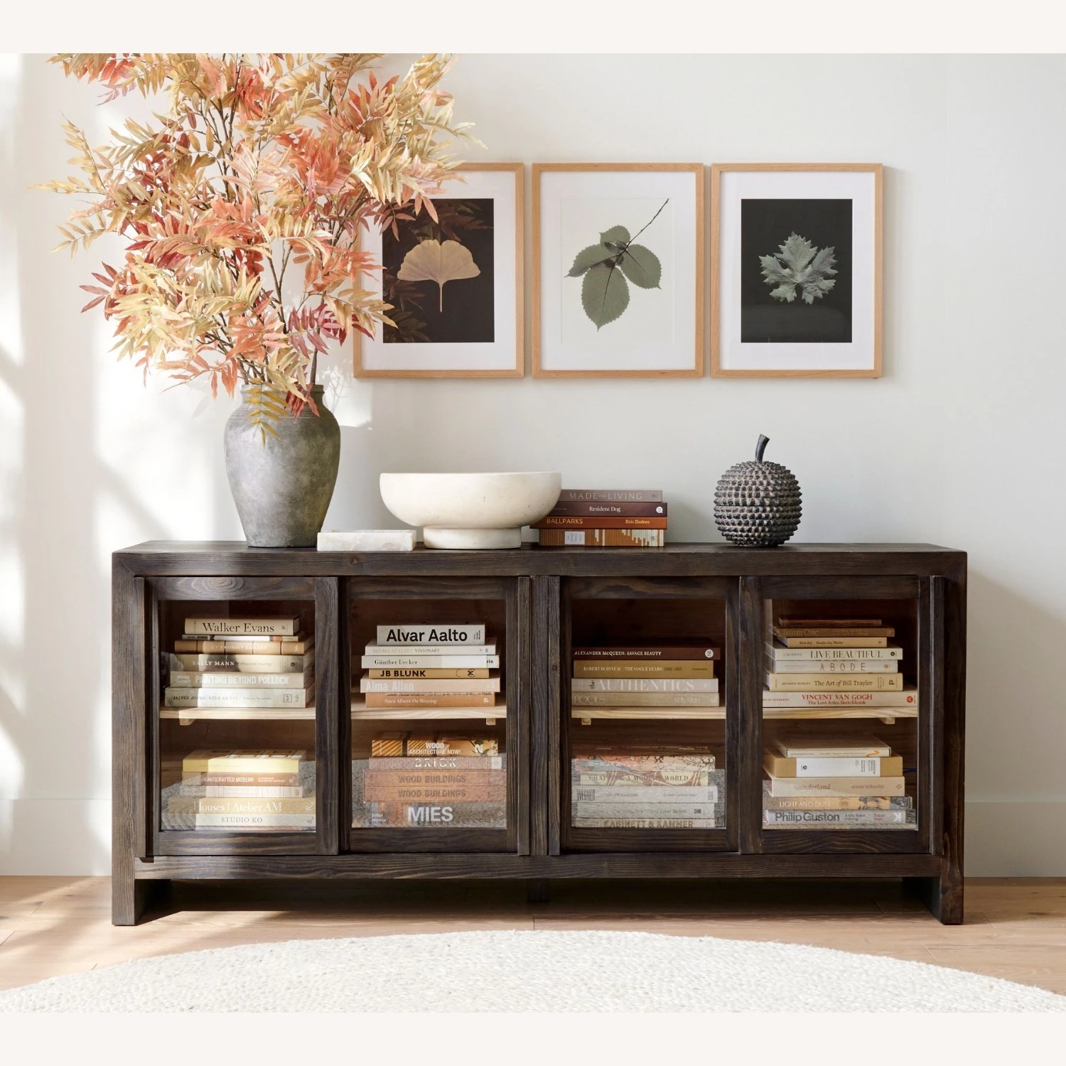Pottery Barn Folsom Glass Media Console Pottery Barn Folsom Glass Media Console -Pottery Barn 1500 1500 frame 0 1732