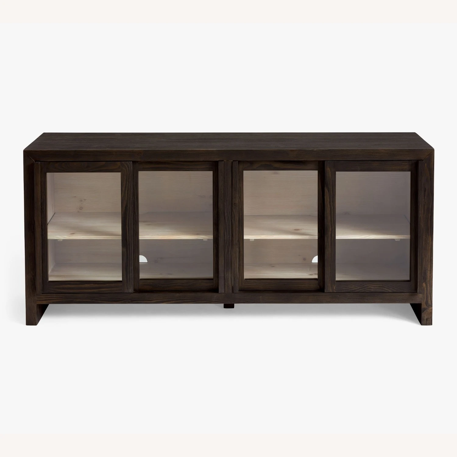 Pottery Barn Folsom Glass Media Console Pottery Barn Folsom Glass Media Console -Pottery Barn 1500 1500 frame 0 1733