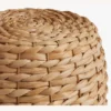 Pottery Barn Mallorca 20" Seagrass Drum Accent Stool