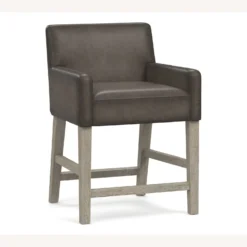 Pottery Barn Classic Leather Counter Stool 2 Pottery Barn Classic Leather Counter Stool -Pottery Barn 1500 1500 frame 0 1813