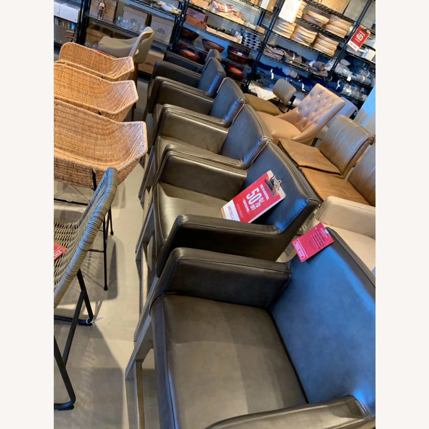 Pottery Barn Classic Leather Counter Stool Pottery Barn Classic Leather Counter Stool -Pottery Barn 1500 1500 frame 0 1814