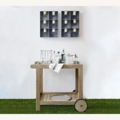 Pottery Barn Indio FSC Eucalyptus Bar Cart -Pottery Barn 1500 1500 frame 0 182