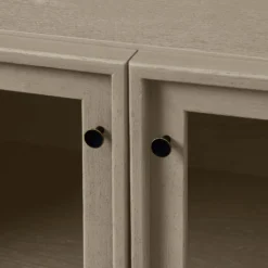 Pottery Barn Holmes Modular 2-Door Glass Console 4 Pottery Barn Holmes Modular 2-Door Glass Console -Pottery Barn 1500 1500 frame 0 1824