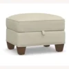 Pottery Barn Irving Roll Arm Storage Ottoman