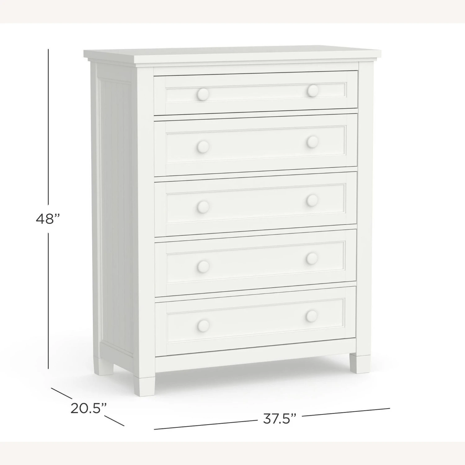 Pottery Barn Beadboard 5-Drawer Dresser Pottery Barn Beadboard 5-Drawer Dresser -Pottery Barn 1500 1500 frame 0 1911
