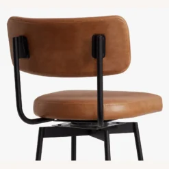 Pottery Barn Maison Leather Swivel Counter Stool 4 Pottery Barn Maison Leather Swivel Counter Stool -Pottery Barn 1500 1500 frame 0 1967