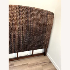 Brown Seagrass Headboard