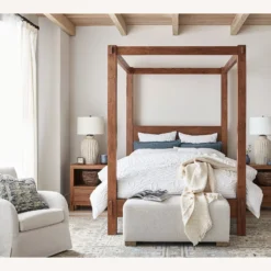 Pottery Barn Menlo Reclaimed Teak Nightstand -Pottery Barn 1500 1500 frame 0 210