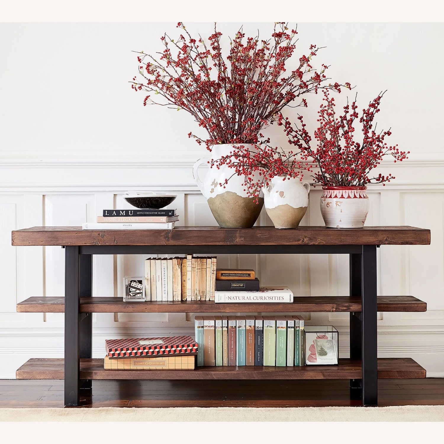 Pottery Barn Griffin Reclaimed Wood Media Console Pottery Barn Griffin Reclaimed Wood Media Console -Pottery Barn 1500 1500 frame 0 215