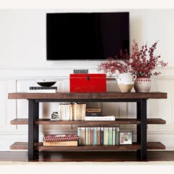 Pottery Barn Griffin Reclaimed Wood Media Console 3 Pottery Barn Griffin Reclaimed Wood Media Console -Pottery Barn 1500 1500 frame 0 217