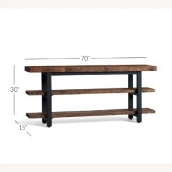 Pottery Barn Griffin Reclaimed Wood Media Console 4 Pottery Barn Griffin Reclaimed Wood Media Console -Pottery Barn 1500 1500 frame 0 218