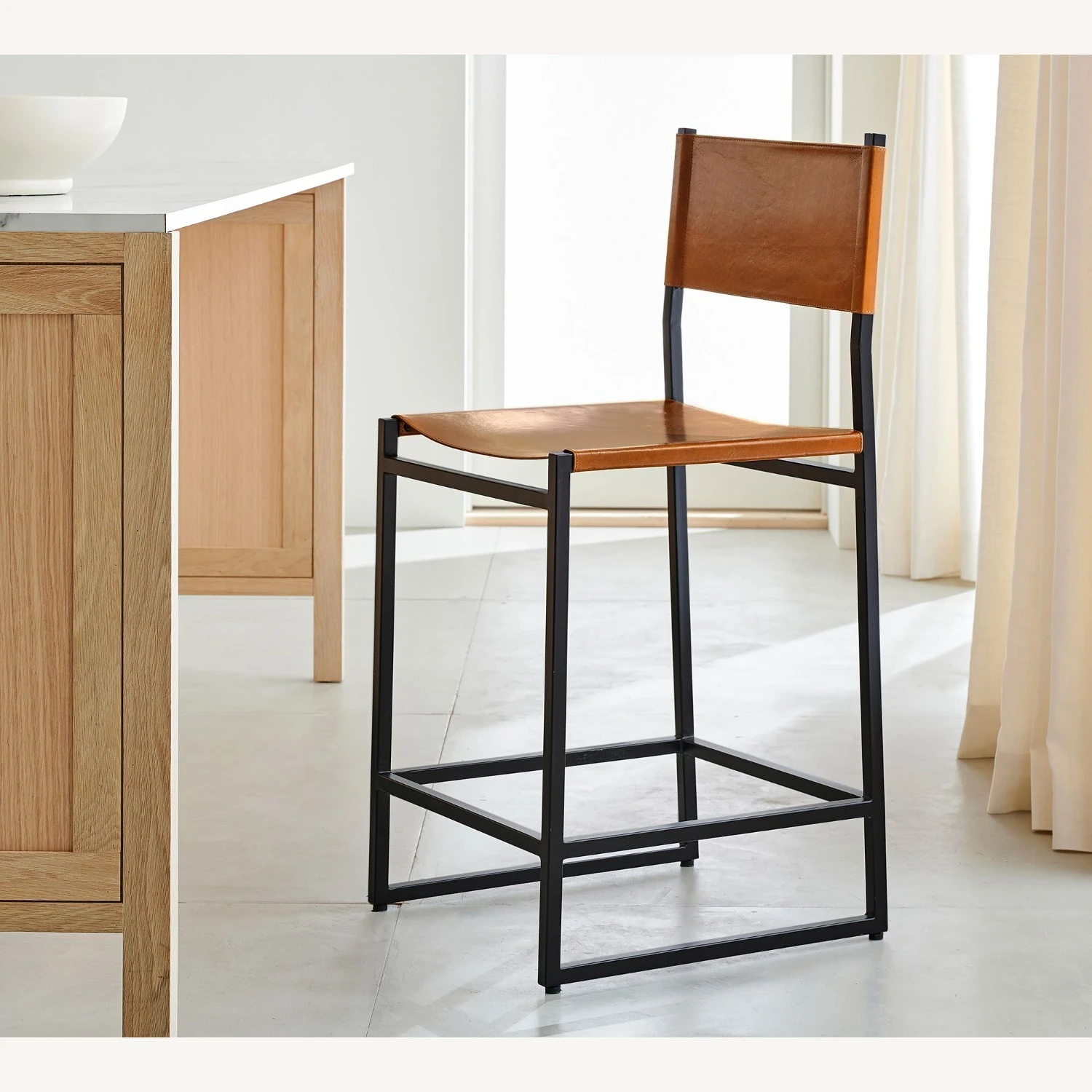 Pottery Barn Hardy Leather Counter Stool Pottery Barn Hardy Leather Counter Stool -Pottery Barn 1500 1500 frame 0 2234