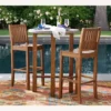 Pottery Barn Abbott FSC Acacia Outdoor Barstool