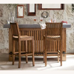 Pottery Barn Abbott FSC Acacia Outdoor Barstool -Pottery Barn 1500 1500 frame 0 2269