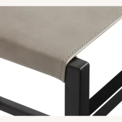 Pottery Barn Hardy Leather Counter Stool, Bronze -Pottery Barn 1500 1500 frame 0 2299