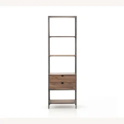 Pottery Barn Graham Open Bookcase With Drawers -Pottery Barn 1500 1500 frame 0 23