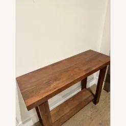 Pottery Barn Reed Console Table
